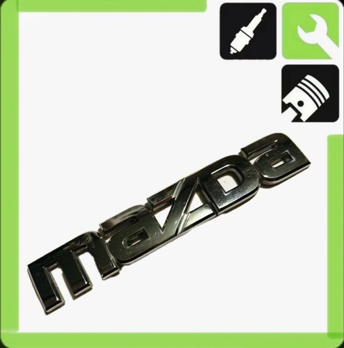 Mazda car badge emblem - car,