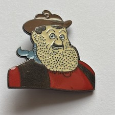 Desperate Dan Metal Badge. 