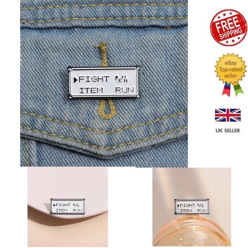 Lapel badge fight item run - lapel,
