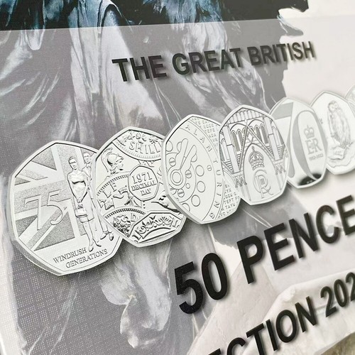New 2024 50p - uk, coin