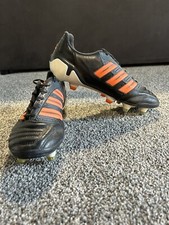 Rare Adidas Adipower Predator Sprintframe Model Elite Size Uk 7 Black Orange 