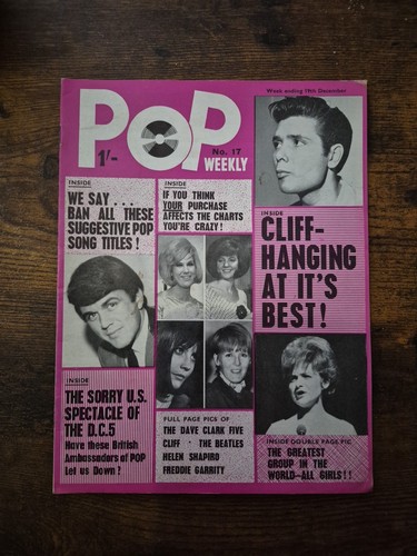 Pop weekly magazine cliff - weekly,