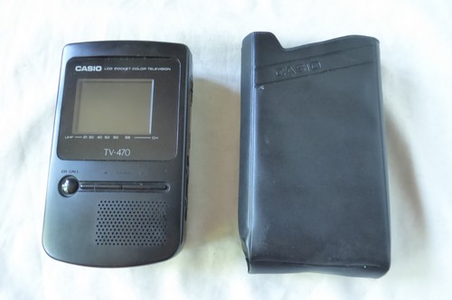 Vintage casio 470 pocket - vintage, tv-470