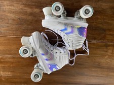 Decathlon Quad Oxelo Style Roller Skates Size UK 2.5 Worn Once Great Condition