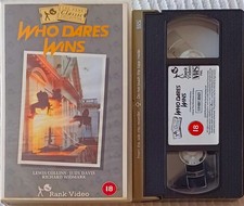 Who Dares Wins, VHS, Lewis Collins, Judy Davis, Richard Widmark, Tony Doyle