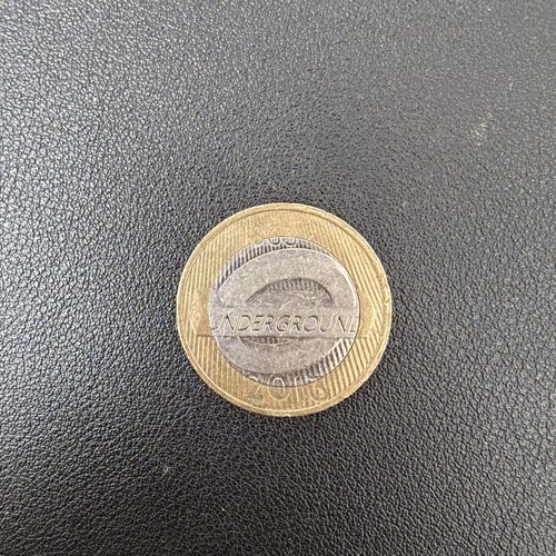 London underground coin - london,