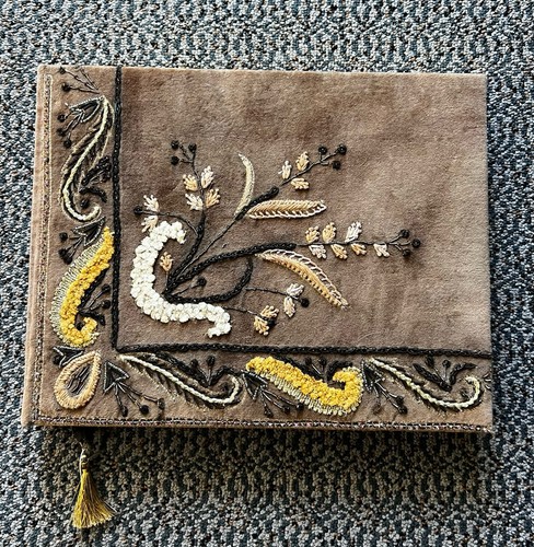Antique victorian scrapbook - antique,