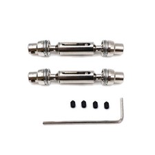 2 Pcs RC Metal Drive Shaft