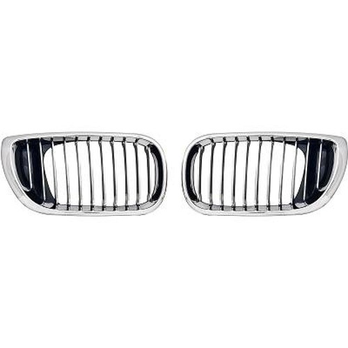 Radiator grille chrome - radiator, black