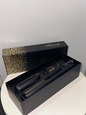 GHD Professional V Gold Classic Hair Styler Straightener EU Plug Black Boxed New