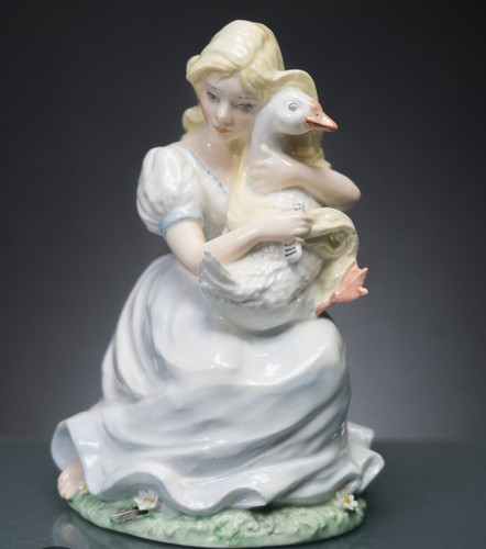 Coalport goose girl limited - girl,