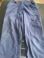 Navy Blue Boys Scout Trousers Size 30W 32L