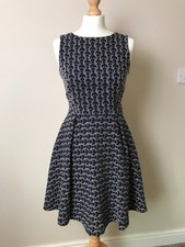 Navy Blue Cross Back Backless