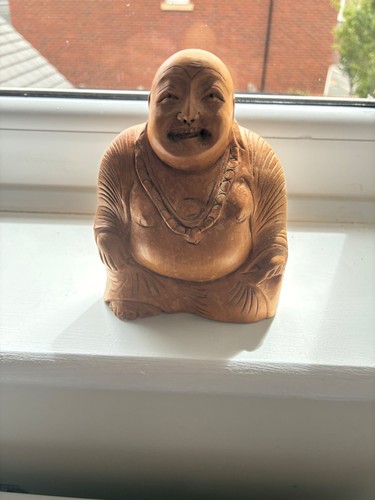 Wooden small smiling - smiling, laughing