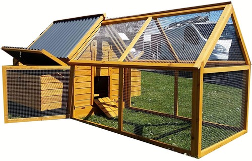 Large chicken coop run - large,