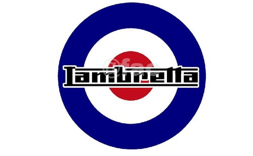 Lambretta round large metal - round,