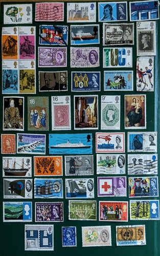 Pre decimal postage stamps - gb,