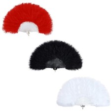 20s FEATHER FAN HAND HELD SOFT