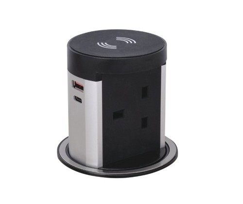 Hafele worktop pop - up, socket