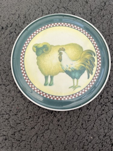 Vintage plate sheep and - plate,