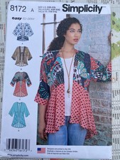 Simplicity Sewing Pattern 8172