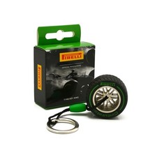 Pirelli Tyre Keyring - Green