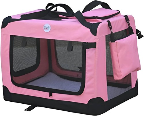 Hugglepets pink fabric dog - hugglepets,