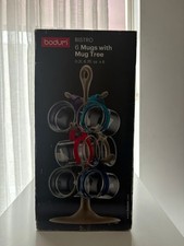 Bodum Bistro 6 Glass Mugs With