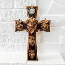 Vintage Sacred Heart Wood
