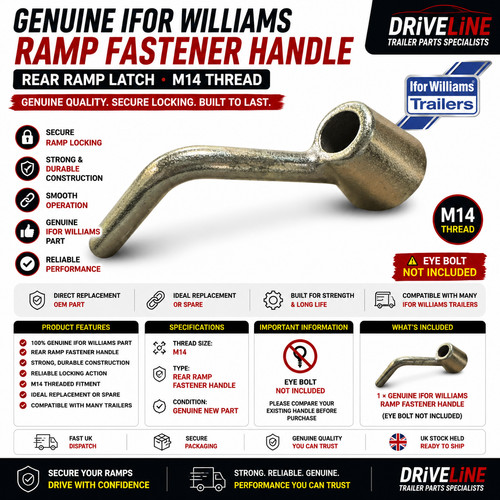 Genuine ifor williams - williams, ramp