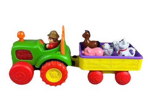 Kiddieland farm tractor - kiddieland,