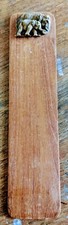 Elephants ? Thailand ? Carved Wooden Bookmark VGC!! A118