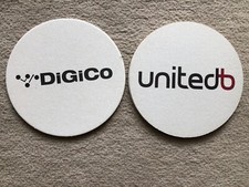   Beer mat Digico. UNITEDb