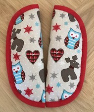 Pram /Pushchair Strap Covers. 🎄Christmas 🎄 Handmade. New