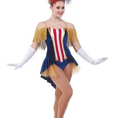 Miss america baton tap - tap, ice