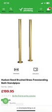 Hudson Reed Standpipes 660mm x 40mm Freestanding Legs Brushed Brass - DA811