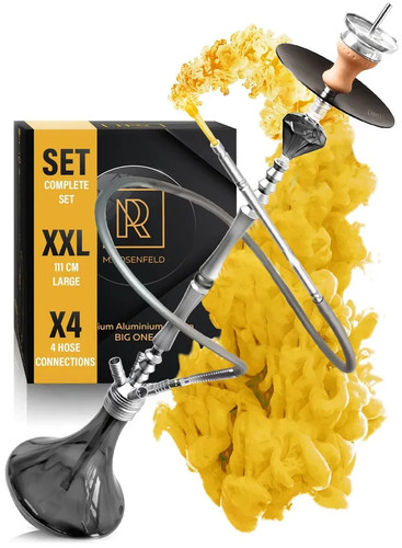 111cm premium aluminum shisha - premium,