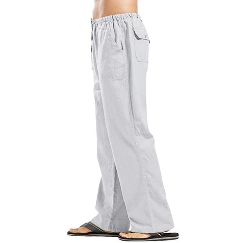 Mens casual baggy trousers - baggy,