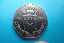 Ireland, large 50p 1988