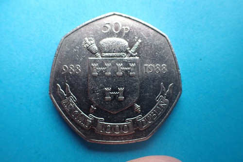 Ireland large 50p 1988 - 50p,