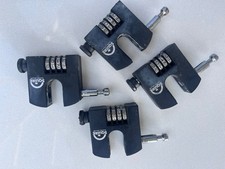 1x Stronghold 4 wheel combination block lock 65mm high security squire padlock