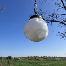 Vintage French Pendant Light