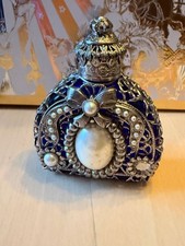 VINTAGE CZECH BLUE GLASS