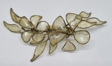 Vintage flower brooch - flower,