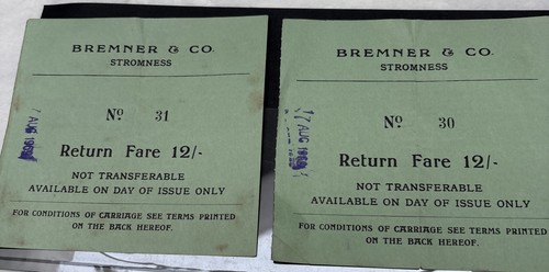 Vintage bremner co stromness - &,