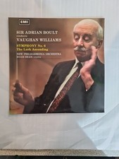 Vaughan Williams Symphony No. 6 Lark Ascending ASD 2329 Vinyl LP 1967 VG +/ VG