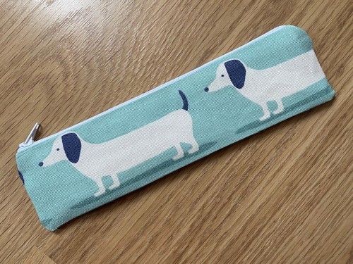 Handmade skinny pencil case - handmade,