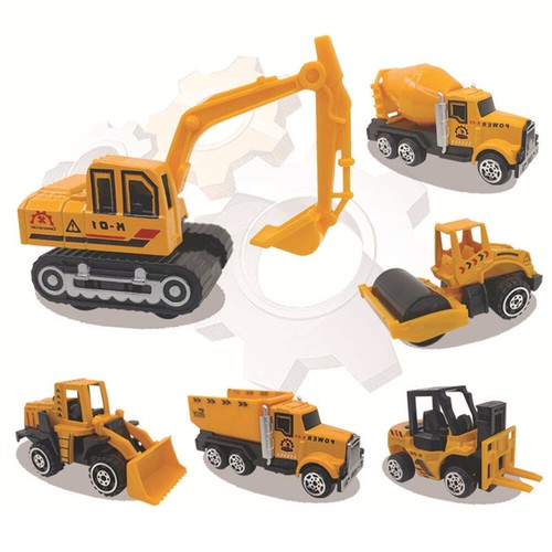 Construction trucks set - construction, mini