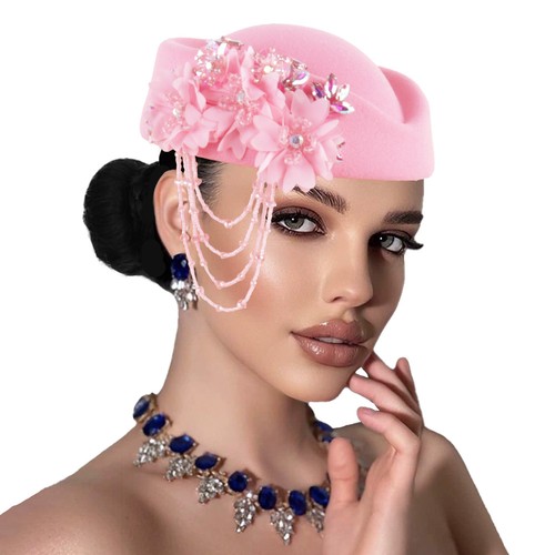 Women felt pillbox hat - women,