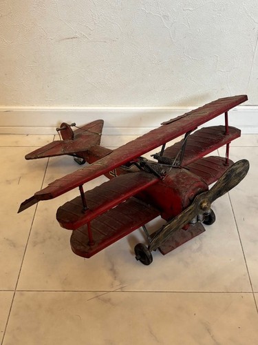 German fokker biplane model - biplane,